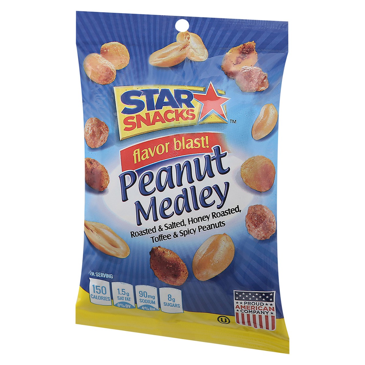 slide 5 of 9, Star Snacks Star Peanut Medley, 1 ct