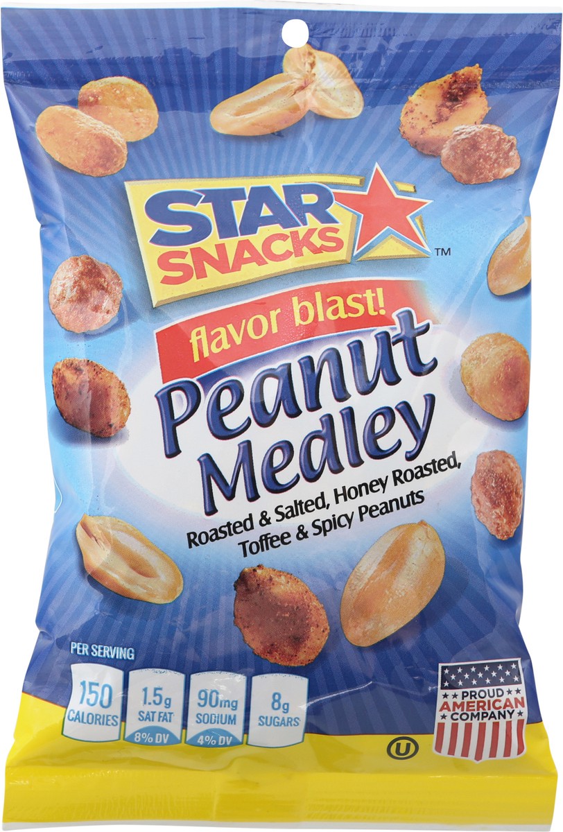 slide 9 of 9, Star Snacks Star Peanut Medley, 1 ct