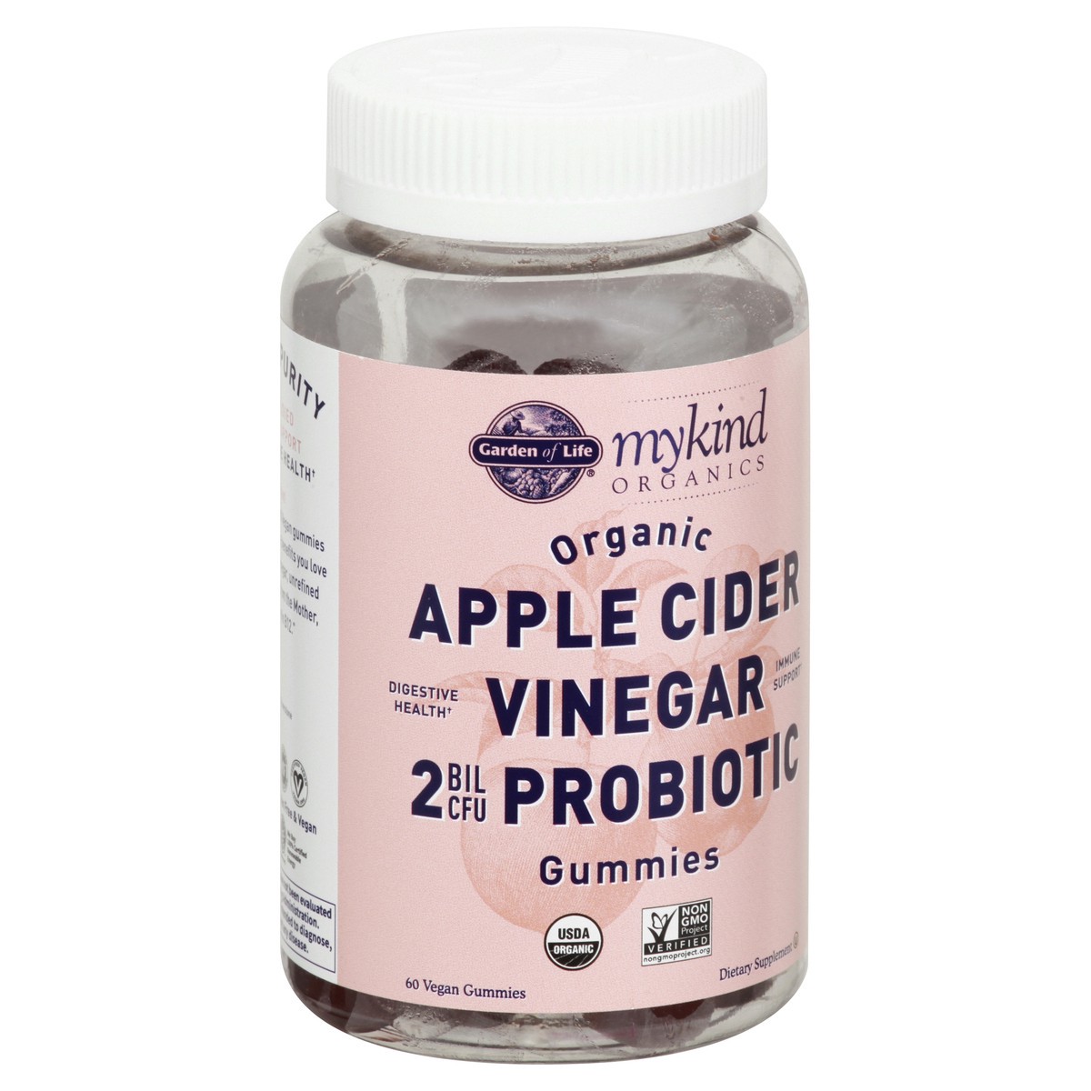 slide 4 of 9, Garden of Life Mykind Apple Cider Vinegar Probiotic, 60 ct