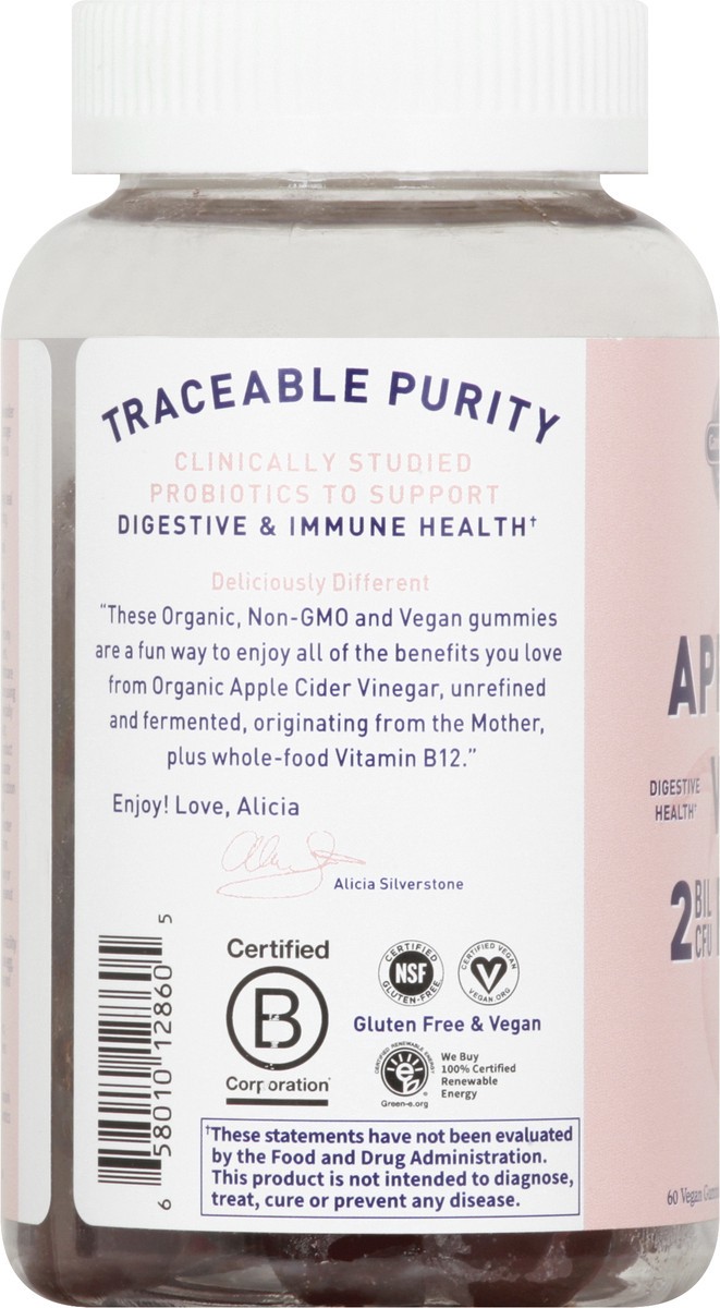 slide 7 of 9, Garden of Life Mykind Apple Cider Vinegar Probiotic, 60 ct