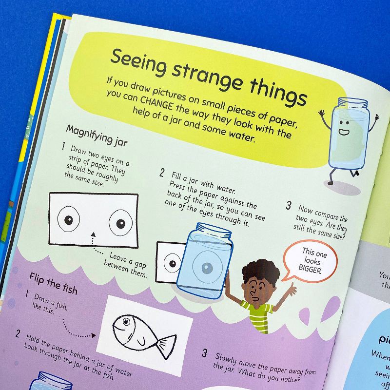 slide 4 of 6, Usborne Books Science Experiments - (Usborne Stem) by James MacLaine & Lizzie Cope & Rachel Firth & Darran Stobbart (Hardcover), 1 ct