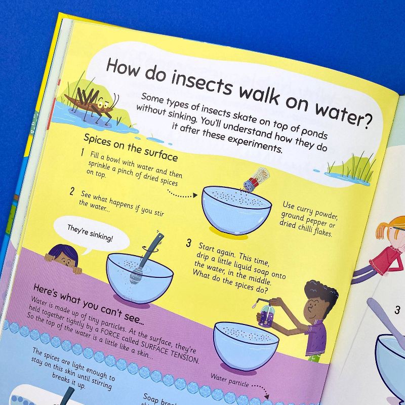 slide 5 of 6, Usborne Books Science Experiments - (Usborne Stem) by James MacLaine & Lizzie Cope & Rachel Firth & Darran Stobbart (Hardcover), 1 ct