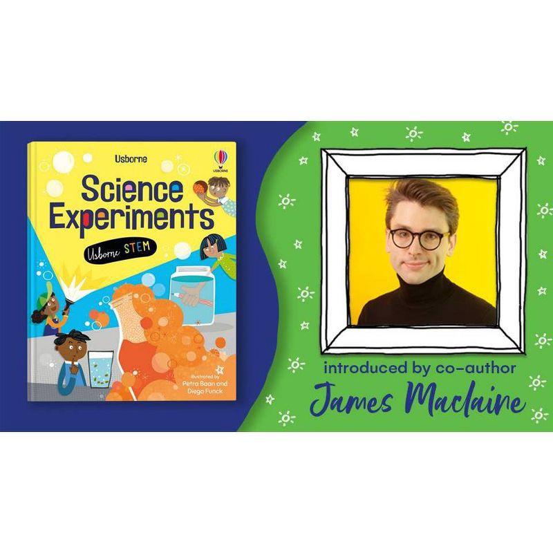 slide 6 of 6, Usborne Books Science Experiments - (Usborne Stem) by James MacLaine & Lizzie Cope & Rachel Firth & Darran Stobbart (Hardcover), 1 ct