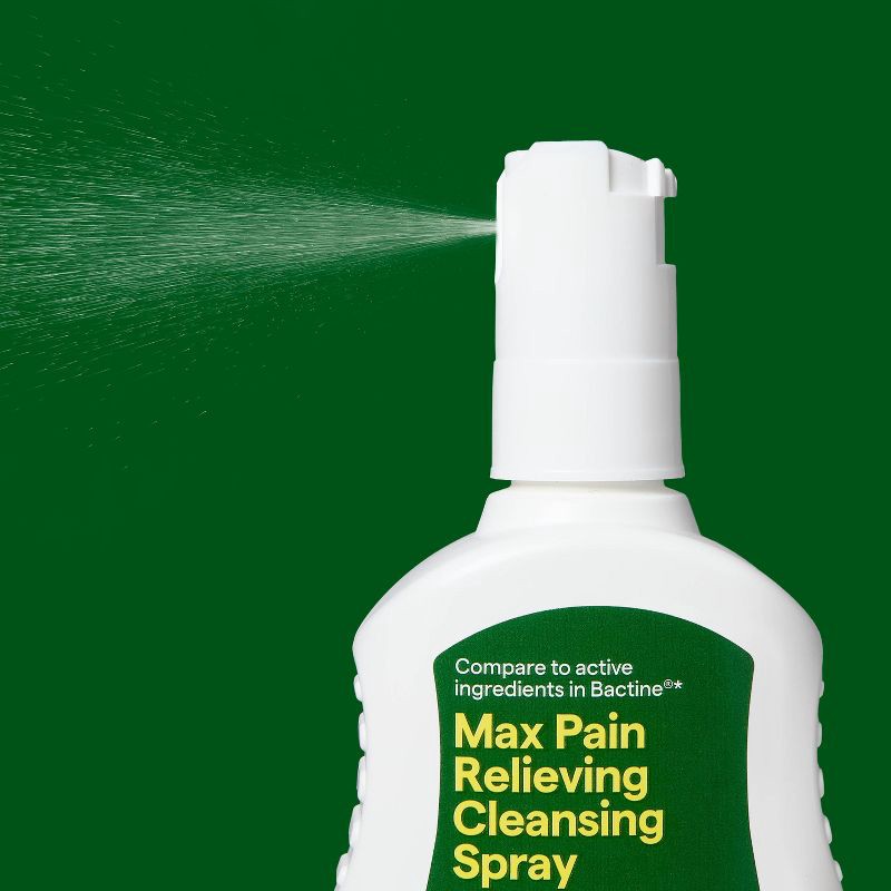 slide 2 of 3, Max Pain Relieving Cleansing Spray 4% Lidocaine - 5 fl oz - up&up™, 5 fl oz