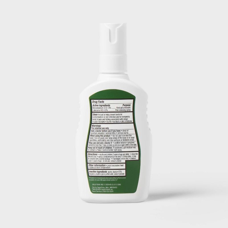 slide 3 of 3, Max Pain Relieving Cleansing Spray 4% Lidocaine - 5 fl oz - up&up™, 5 fl oz