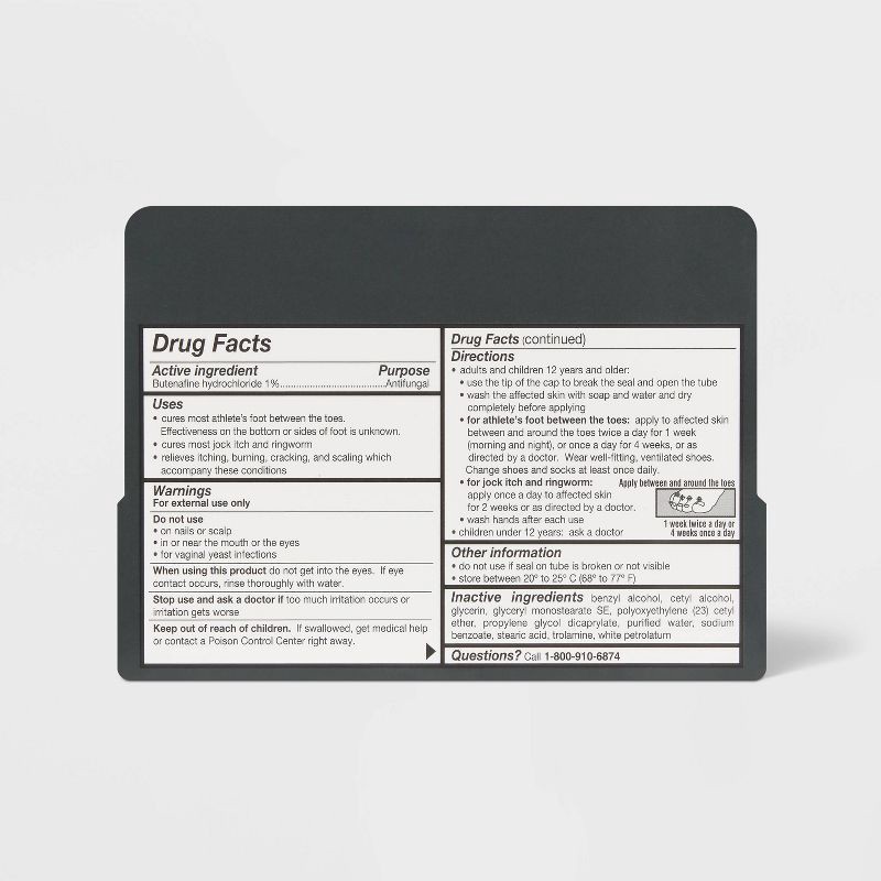 slide 4 of 4, Ultra Antifungal Jock Itch Treatment Cream - 0.42oz - up&up™, 0.42 oz