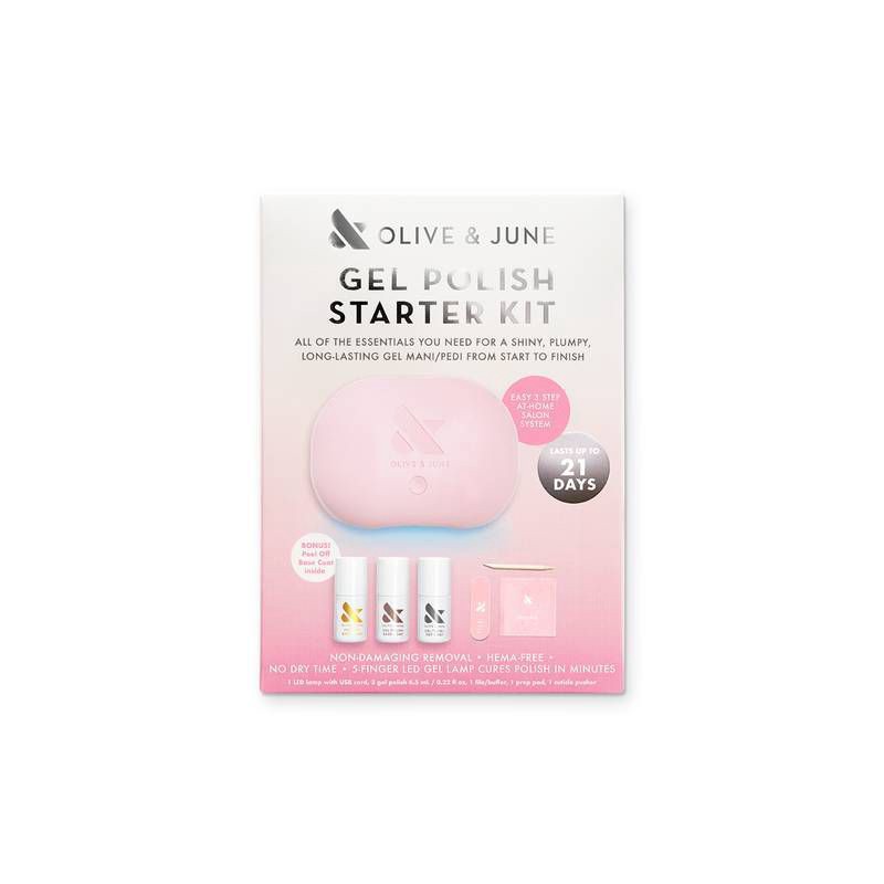 slide 1 of 4, Olive & June Nail Gel Starter Kit, 1 ct