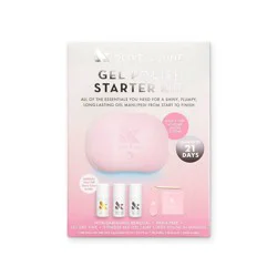 Olive & June Nail Gel Starter Kit: Electric Nail Care, USB Power Source, Includes 7 Pieces