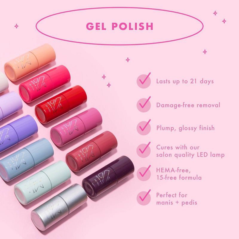 slide 8 of 8, Olive & June Gel Nail Polish - Pink Goldfish - 0.46 fl oz, 0.46 fl oz