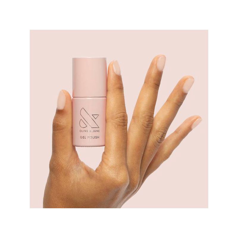 slide 4 of 7, Olive & June Gel Nail Polish - The Queen Takes Her Tea Wtih Milk - 0.46 fl oz, 0.46 fl oz