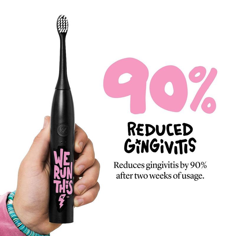 slide 4 of 7, Made By Dentists Sonic X Rechargeable Electric Toothbrush for Kids' - We Run This, 1 ct