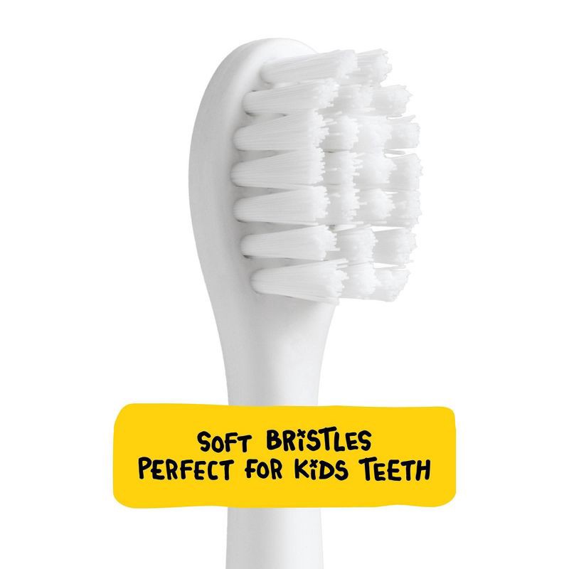 slide 5 of 7, Made by Dentists Kids' Rechargeable Electric Toothbrush with 2 Replacement Toothbrush Heads - Bulldog, 1 ct