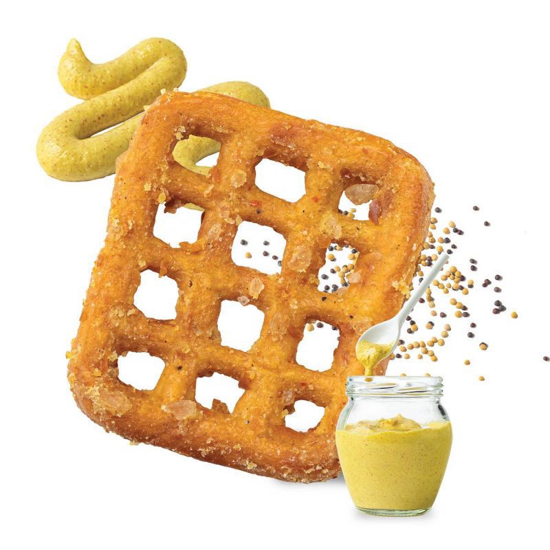 slide 2 of 5, Lenny & Larry's Protein Fitzels Pretzels - Boujie Mustard - 12oz/4ct, 4 ct; 12 oz