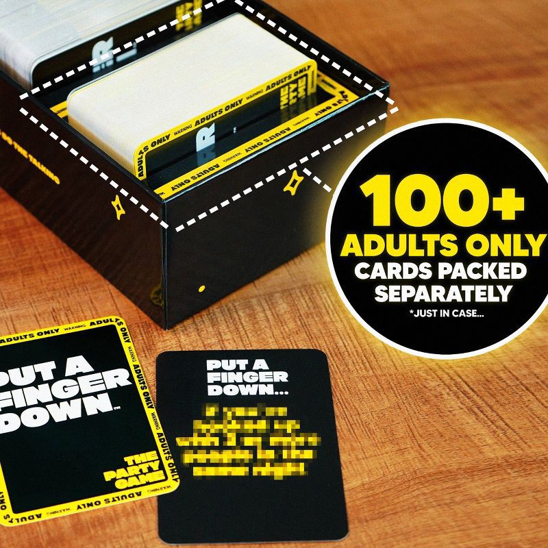 slide 7 of 9, Hunch Studios Put a Finger Down Card Game: Creative Thinking Party Game, 2+ Players, 30-60 Minutes, 1 ct