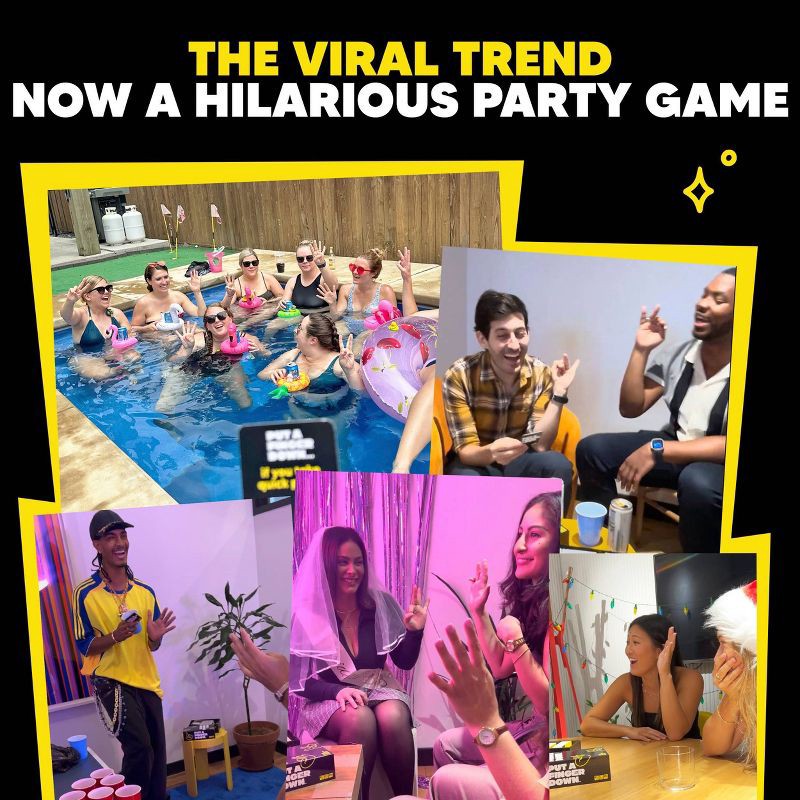 slide 8 of 9, Hunch Studios Put a Finger Down Card Game: Creative Thinking Party Game, 2+ Players, 30-60 Minutes, 1 ct