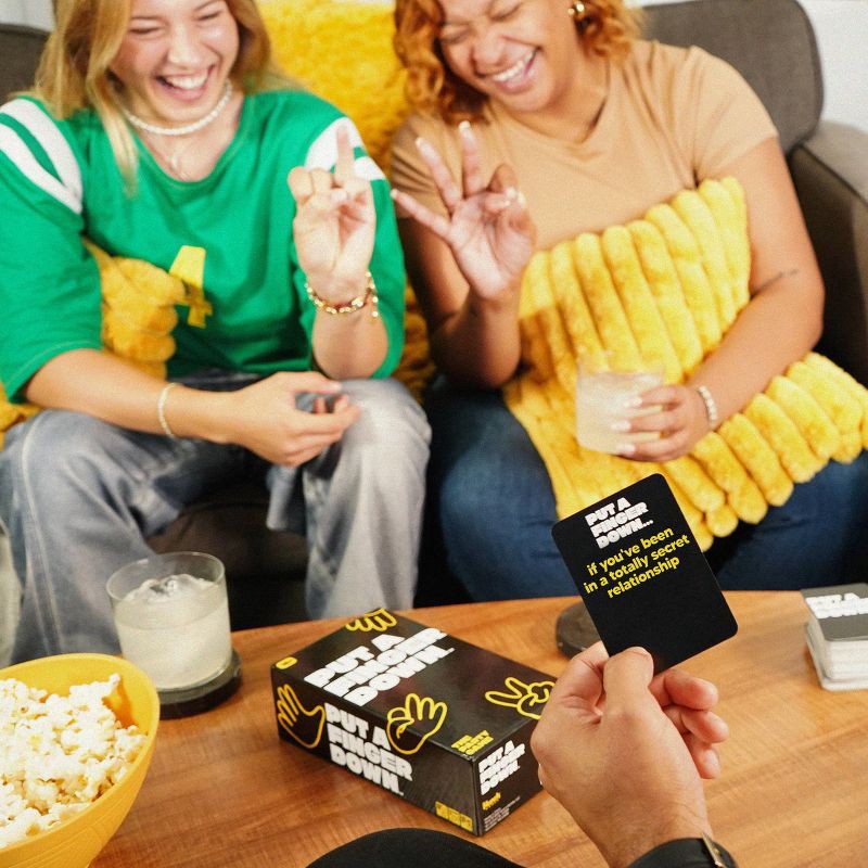 slide 9 of 9, Hunch Studios Put a Finger Down Card Game: Creative Thinking Party Game, 2+ Players, 30-60 Minutes, 1 ct