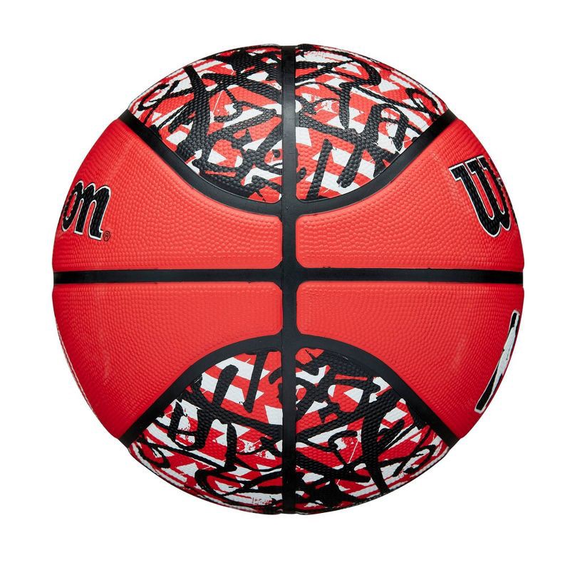 slide 4 of 7, NBA Atlanta Hawks Graffiti Basketball: Composite Shell, 27.5" Size, All Ages, 1 ct