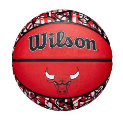 NBA Chicago Bulls Graffiti Basketball: 27.5" Composite Sports Ball
