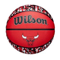 NBA Chicago Bulls Graffiti Basketball: 27.5" Composite Sports Ball