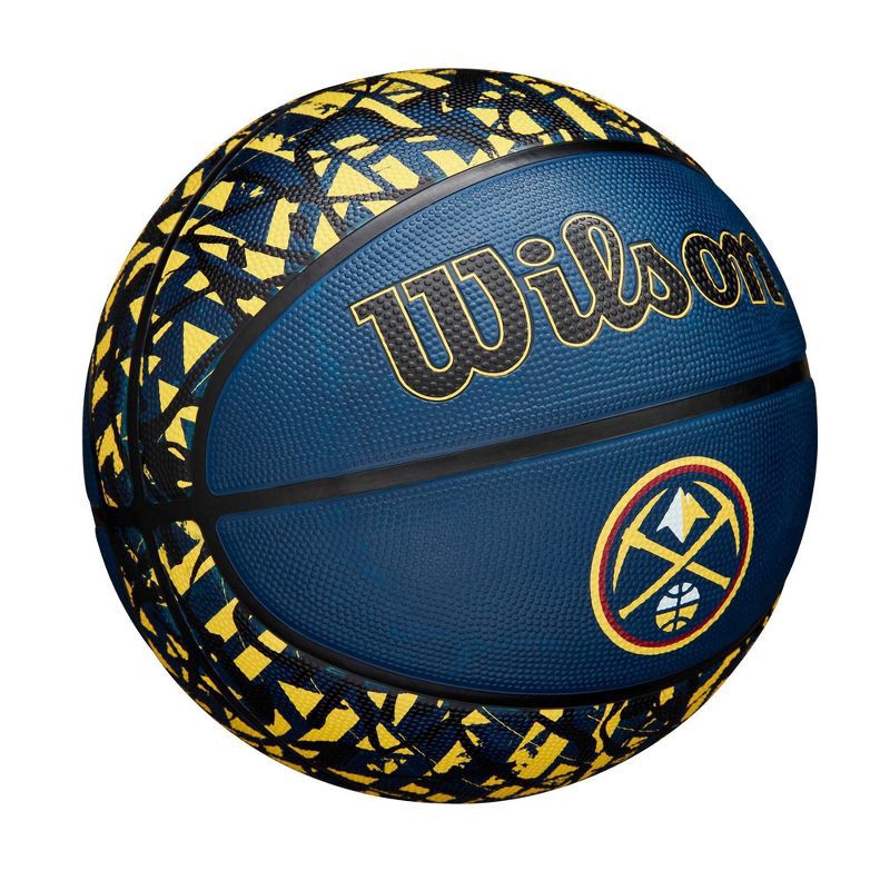 slide 2 of 7, NBA Denver Nuggets Graffiti Basketball: Composite Shell, 27.5" Size, All Ages, 1 ct