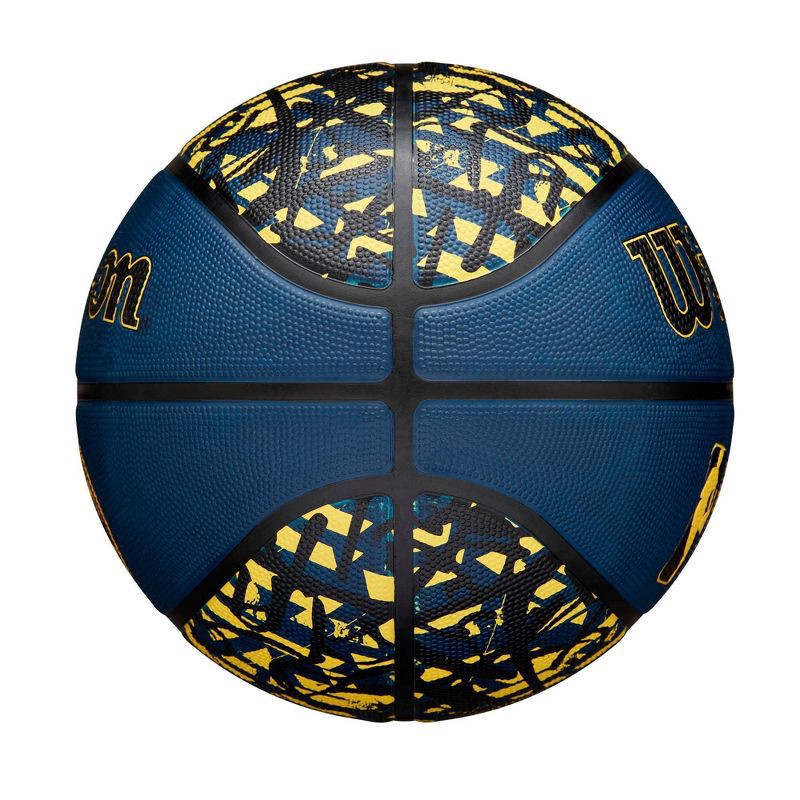 slide 4 of 7, NBA Denver Nuggets Graffiti Basketball: Composite Shell, 27.5" Size, All Ages, 1 ct
