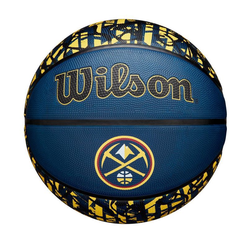 slide 1 of 7, NBA Denver Nuggets Graffiti Basketball: Composite Shell, 27.5" Size, All Ages, 1 ct