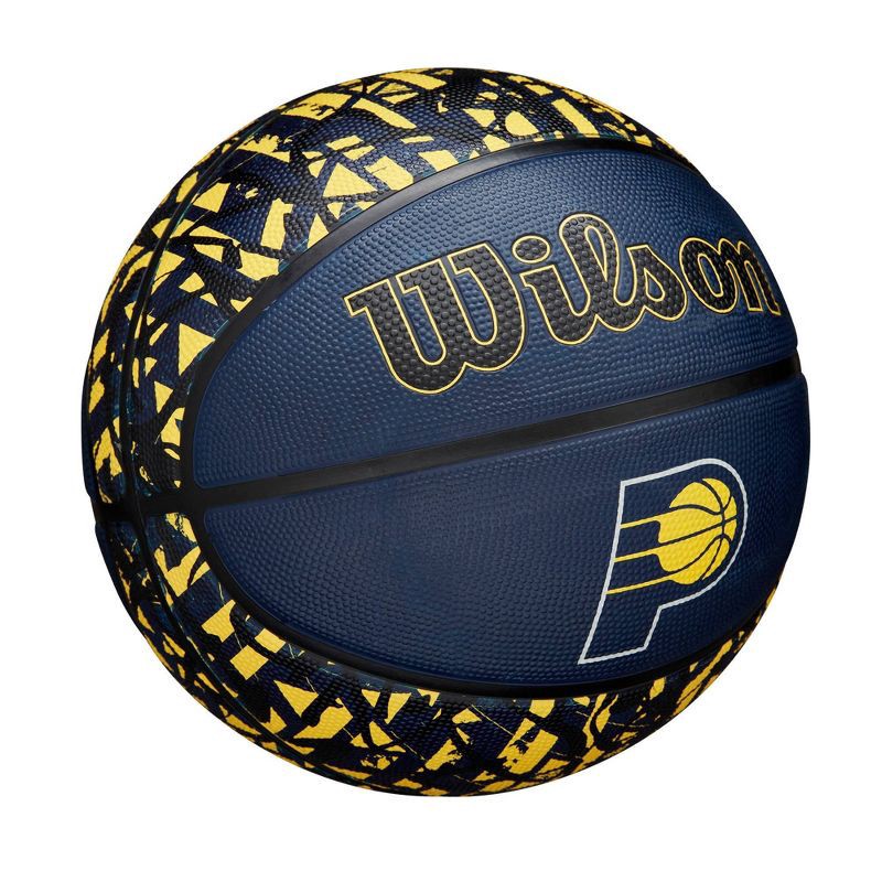 slide 2 of 7, NBA Indiana Pacers Graffiti Basketball: Composite Shell, 27.5" Size, 1 ct