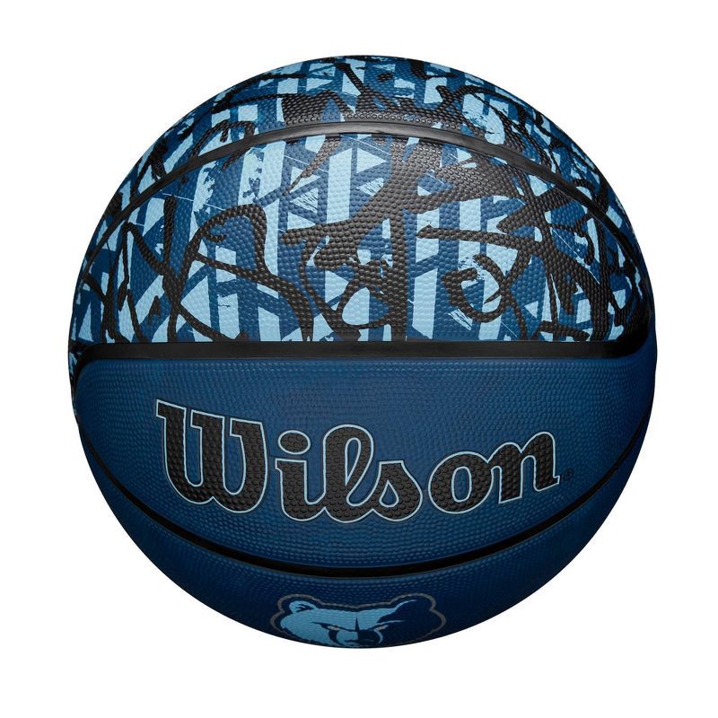 slide 5 of 7, NBA Memphis Grizzlies Graffiti Basketball: 27.5" Composite Sports Ball, 1 ct
