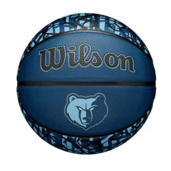 NBA Memphis Grizzlies Graffiti Basketball: Size 5 Outdoor Composite Ball