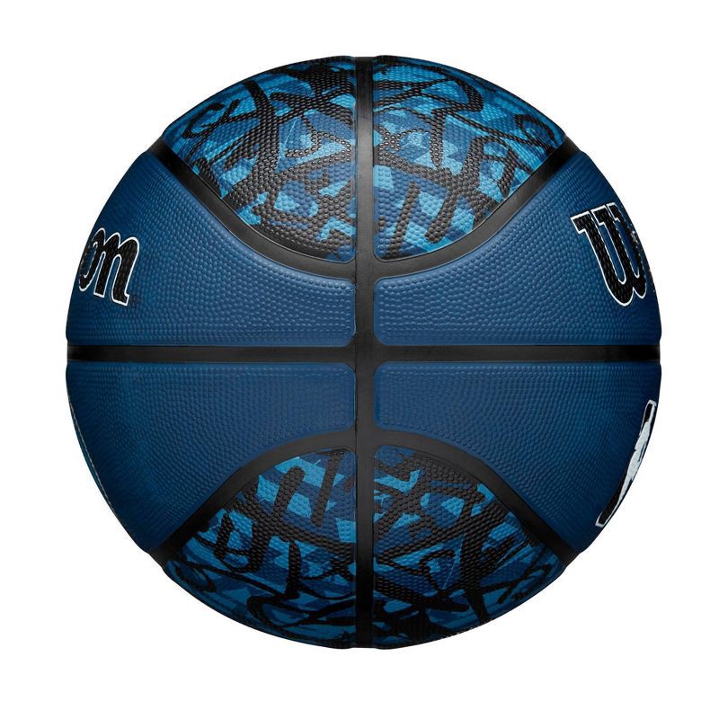 slide 4 of 7, NBA Minnesota Timberwolves Graffiti Basketball: Composite Shell, 27.5" Size, 1 ct
