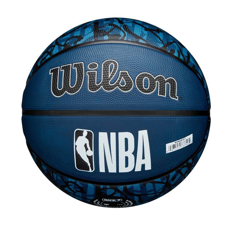slide 7 of 7, NBA Minnesota Timberwolves Graffiti Basketball: Composite Shell, 27.5" Size, 1 ct