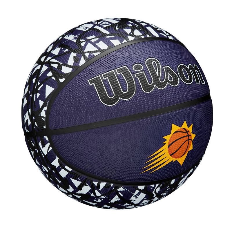 slide 2 of 7, NBA Phoenix Suns Graffiti Basketball: Composite Shell, 27.5" Size, All Ages, 1 ct