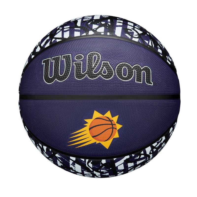 slide 1 of 7, NBA Phoenix Suns Graffiti Basketball: Composite Shell, 27.5" Size, All Ages, 1 ct