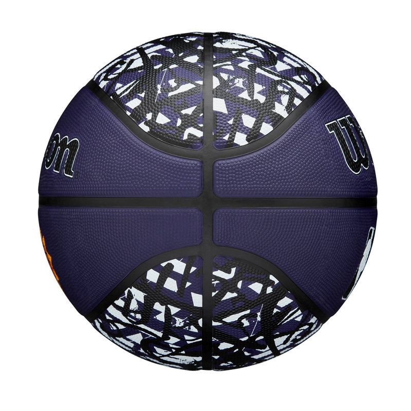slide 4 of 7, NBA Phoenix Suns Graffiti Basketball: Composite Shell, 27.5" Size, All Ages, 1 ct