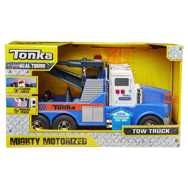 slide 1 of 1, Tonka Mighty Motorized Tow Truck, 1 ct