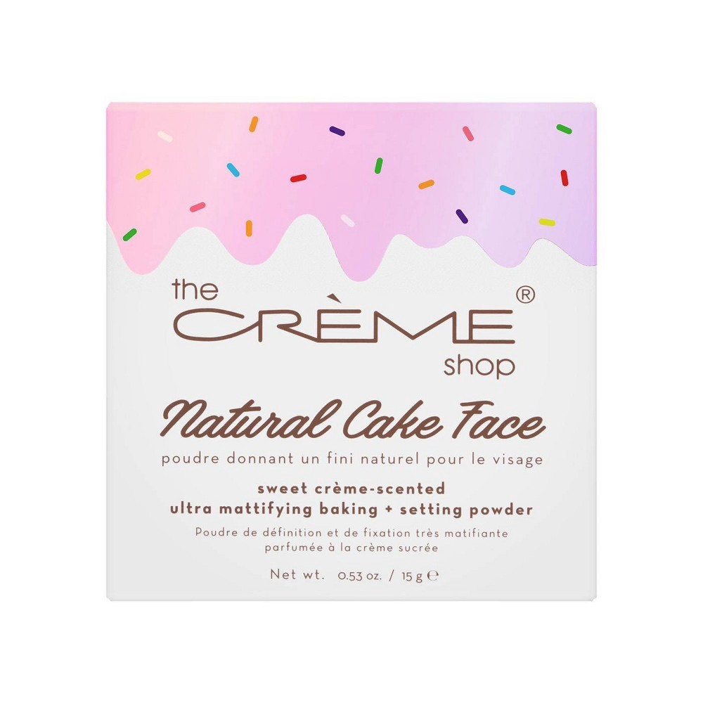 slide 3 of 4, The Crème Shop Natural Cake Face Setting Powder, 1 ct