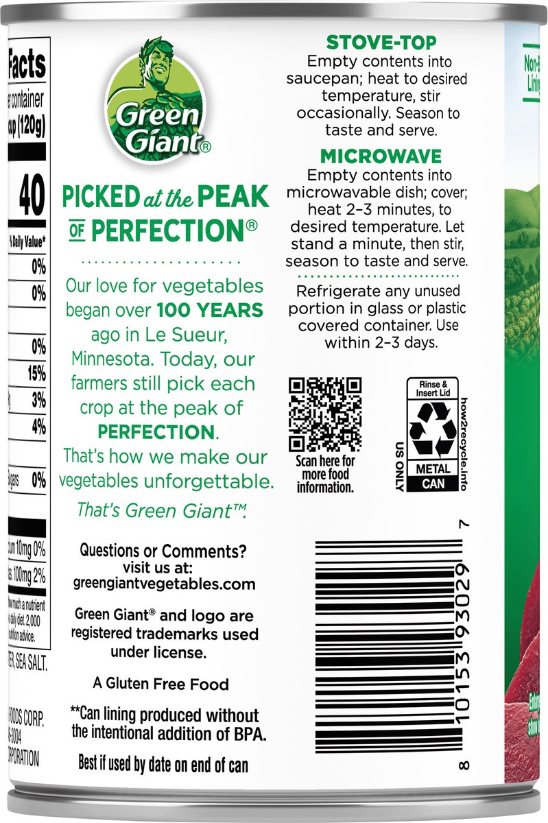 slide 5 of 9, Green Giant Sliced Beets, 15 oz