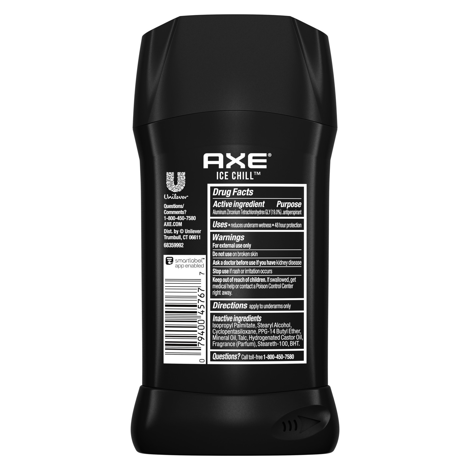 slide 3 of 4, AXE Dual Action Antiperspirant Stick Ice Chill, 2.7 oz, 2.7 oz