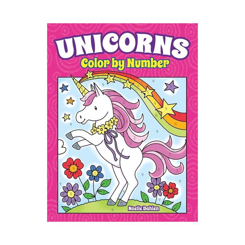 slide 1 of 1, Unicorns Color by Number - (Dover Fantasy Coloring Books) by Noelle Dahlen (Paperback), 1 ct