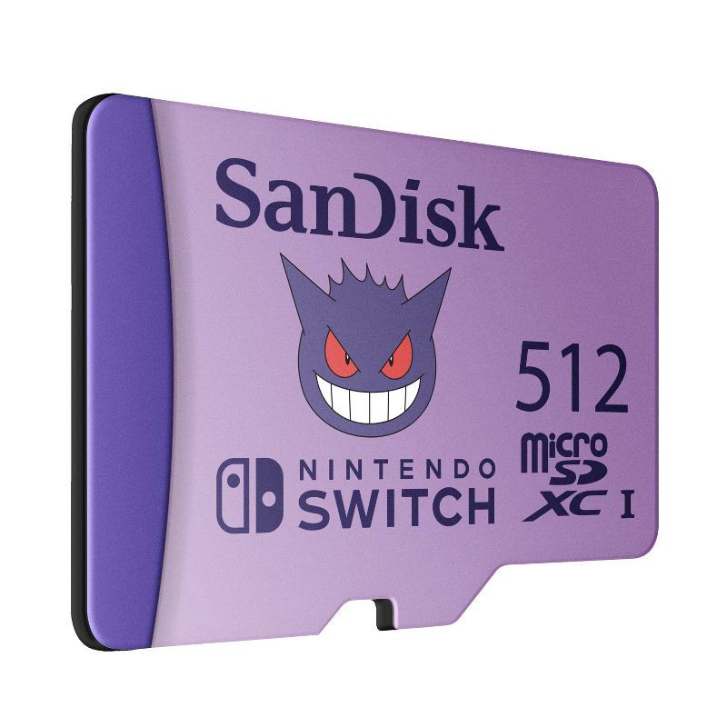 slide 2 of 5, SanDisk Nintendo Switch 512GB Pokemon: MicroSD 100 Mbps Memory Card, 1 ct