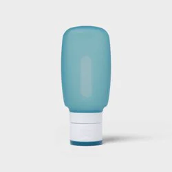 Silicone Squeeze Bottle - 3oz - Blue - up&up™: Canister Lid, Solid Pattern