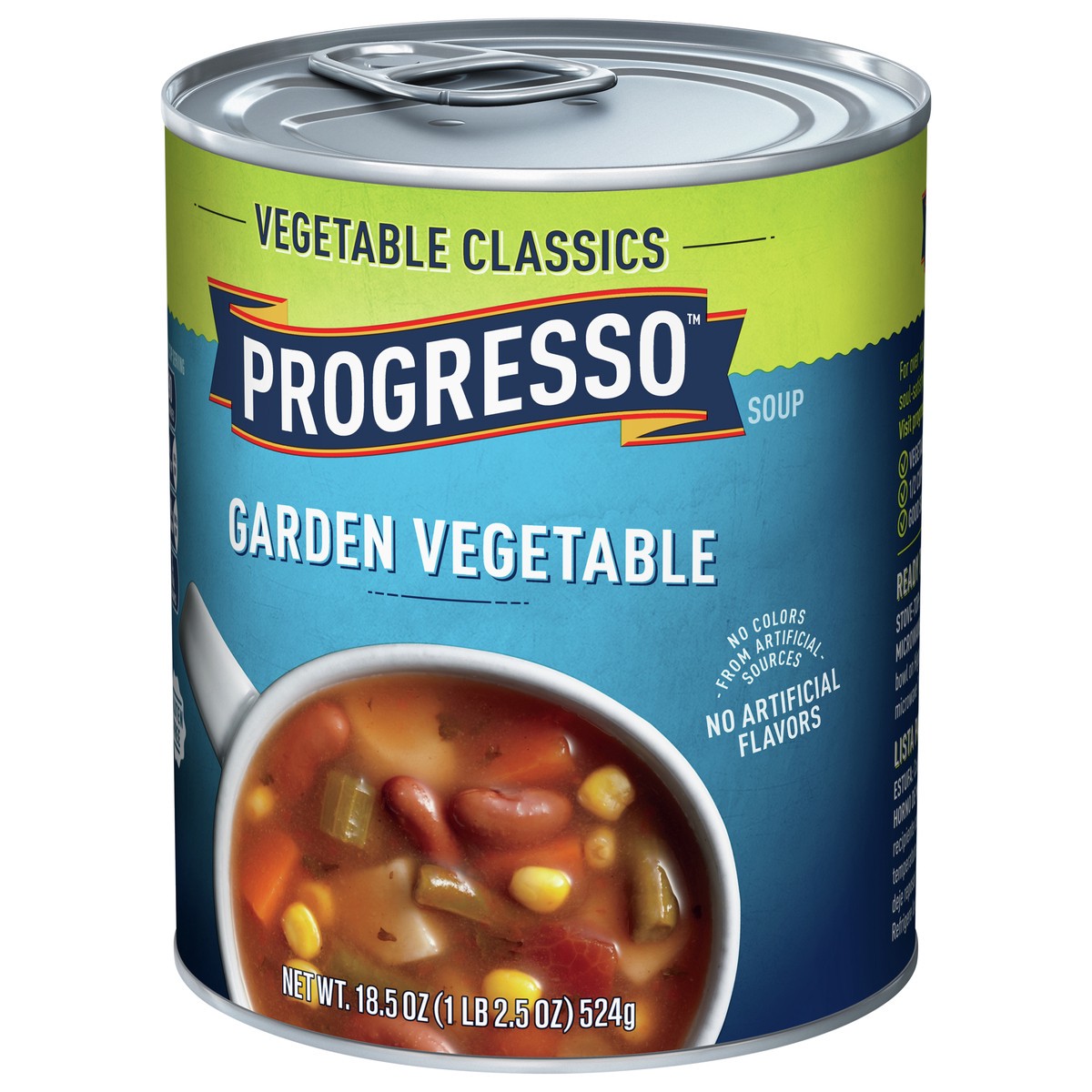 slide 5 of 13, Progresso Vegetable Classics, Garden Vegetable Canned Soup, 19 oz., 18.5 oz