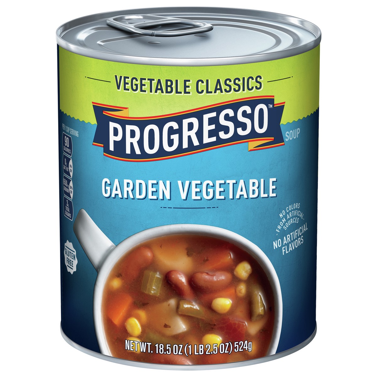 slide 7 of 13, Progresso Vegetable Classics, Garden Vegetable Canned Soup, 19 oz., 18.5 oz