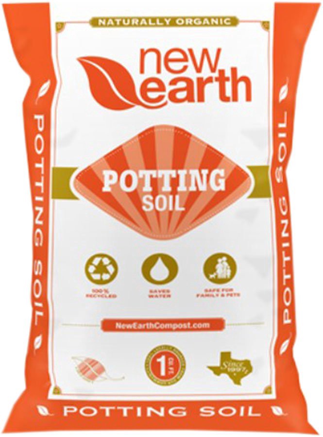 slide 1 of 1, New Earth Potting Soil, 1 cu ft