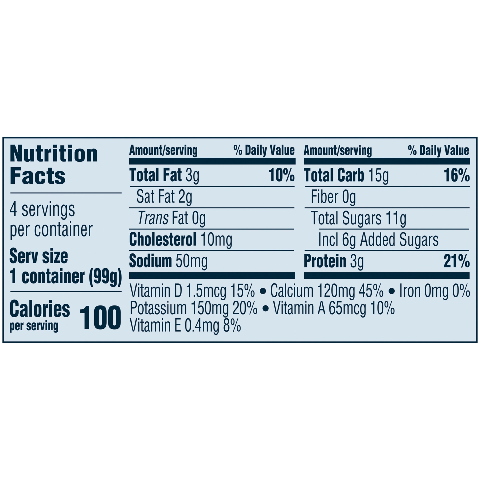 slide 4 of 5, Gerber (Pack of 4) Gerber Yogurt Blends Snack Banana Yogurt, 3.5 oz Cups, 4 ct; 3.5 oz