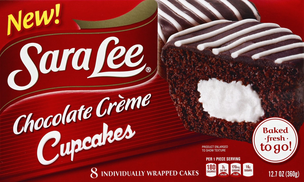 slide 4 of 4, Sara Lee Cupcakes 8 ea, 8 ct