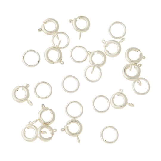 slide 1 of 2, 7mm Spring Ring Clasps, 36ct. By Bead Landing, 7mm