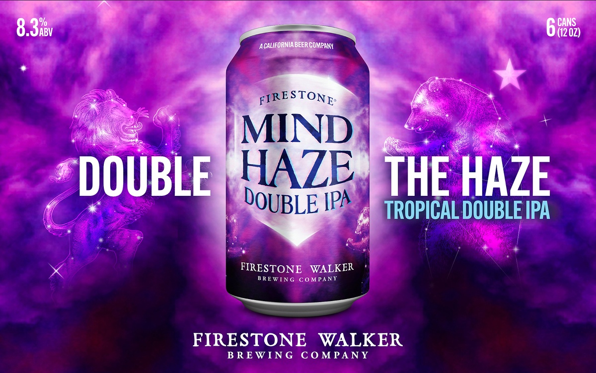 Firestone Walker Double Mind Haze Hazy Beer Ipa Cans 1 Ct | Shipt