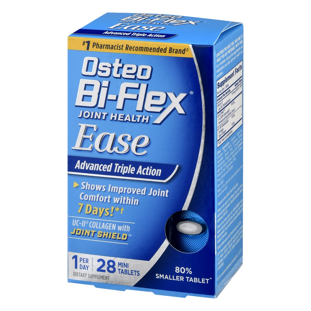slide 9 of 11, Osteo Bi-Flex Ease Advanced Triple Action Joint Health 28 Mini Tablets, 28 ct