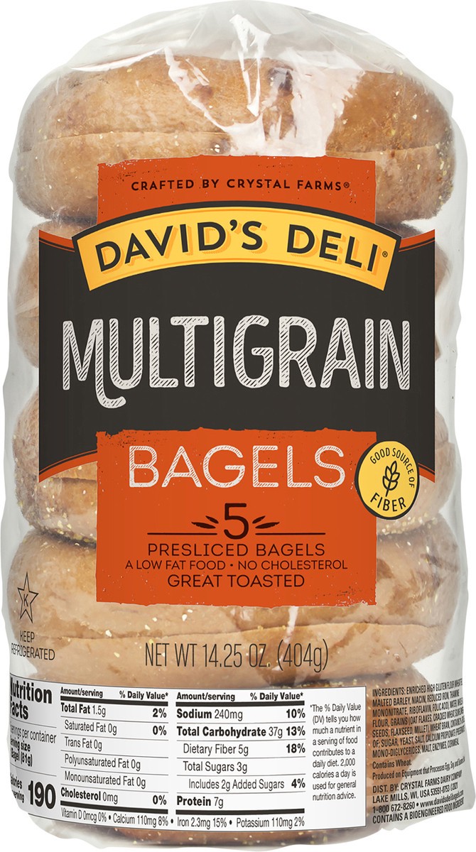 David's Deli Bagels 5 ct Shipt